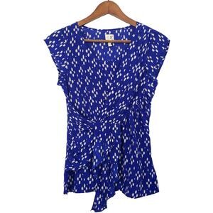 Edme & Esyllte Silk Blouse Top Tunic - 0